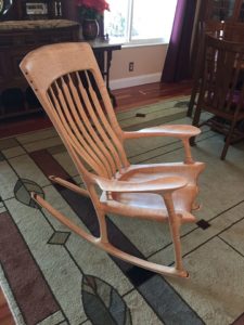 custom rocking chair